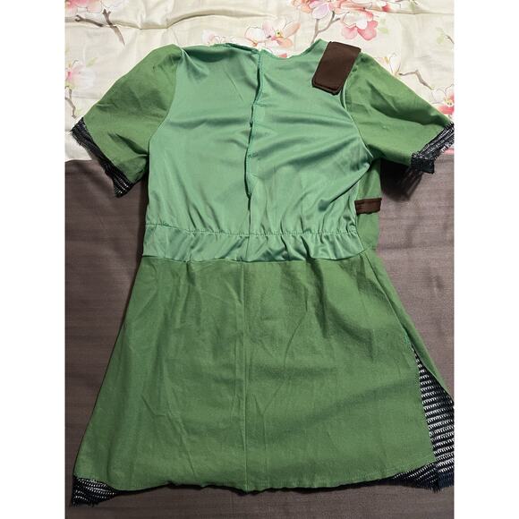 Legend Of Zelda Boy's Link Classic Green Costume Size XL 14-16 Tunic Only - Picture 2 of 4